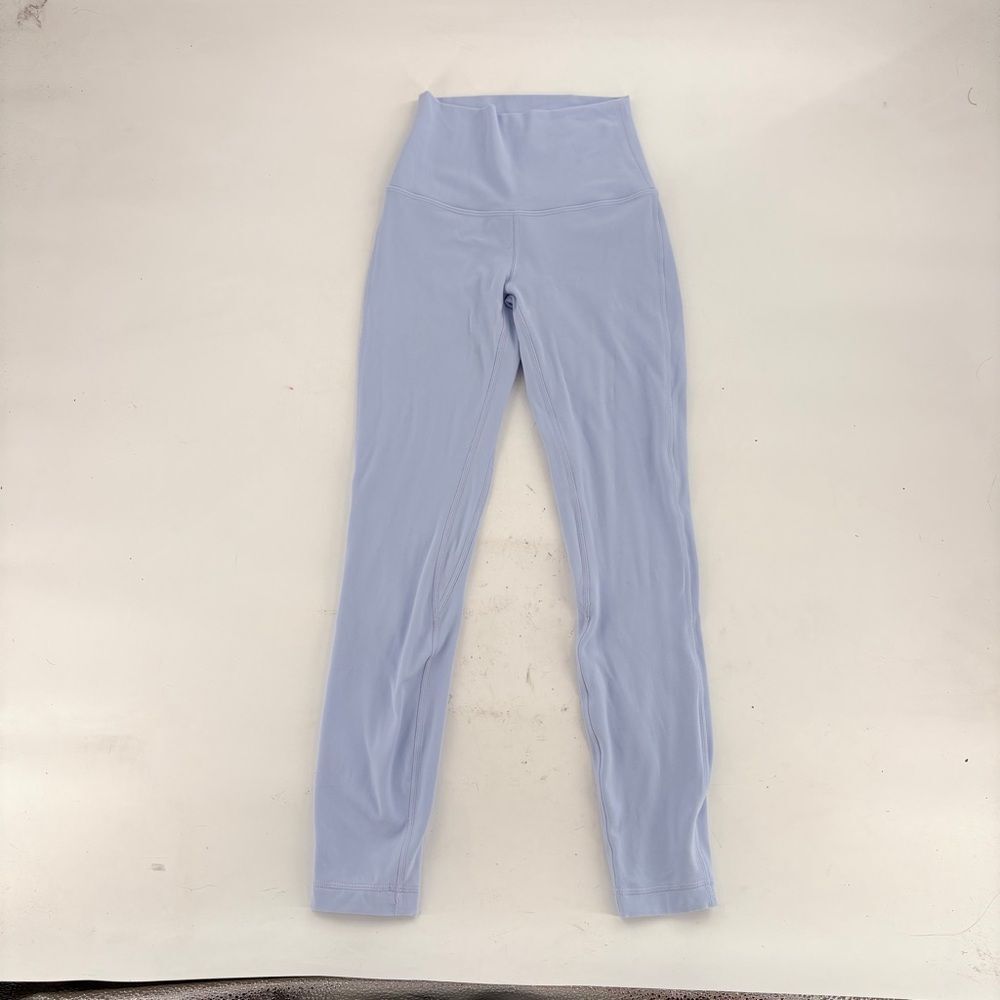 lululemon Light Blue High-Waisted Leggings 2